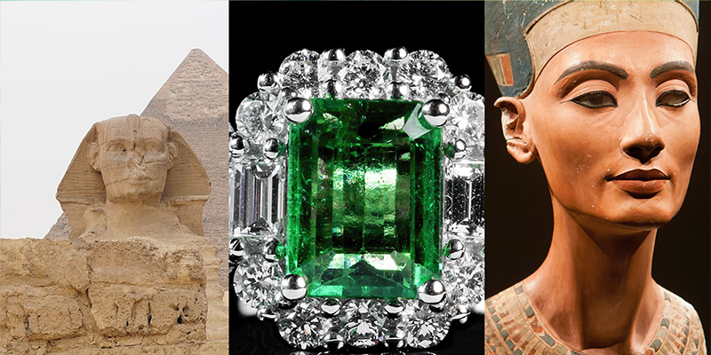 حجر الزمرد الحضارة الفرعونية