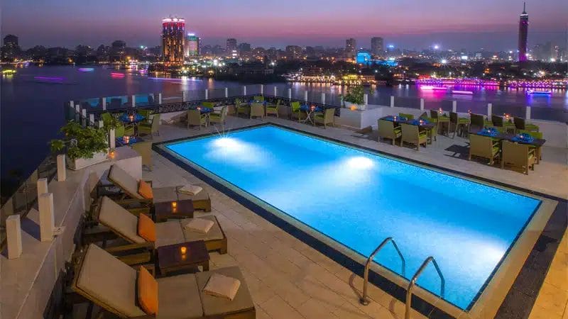 Comfortable mid-range hotel located in the Zamalek district of Cairo